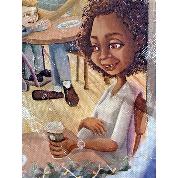 Angelina Kisiloski Art Walmart Reusable Shopping Bags Diversity Disability 2024 - Picture 6 of 8